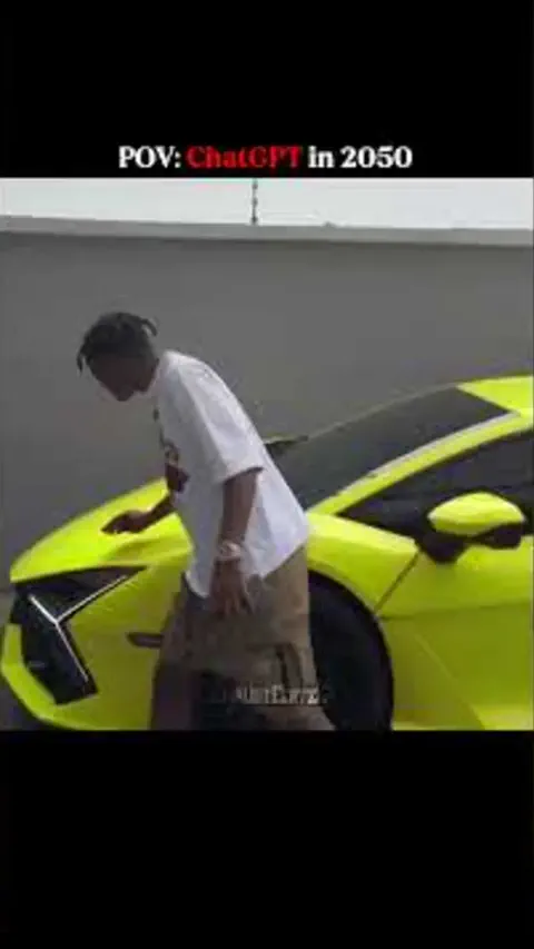 POV: ChatGPT in 2050...!🙀 #car #edit