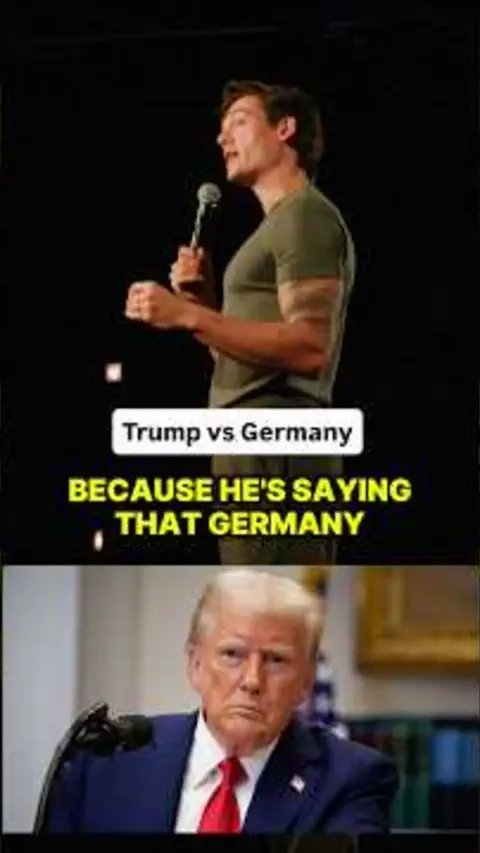 Trump vs Germany #funny #standupcomedy